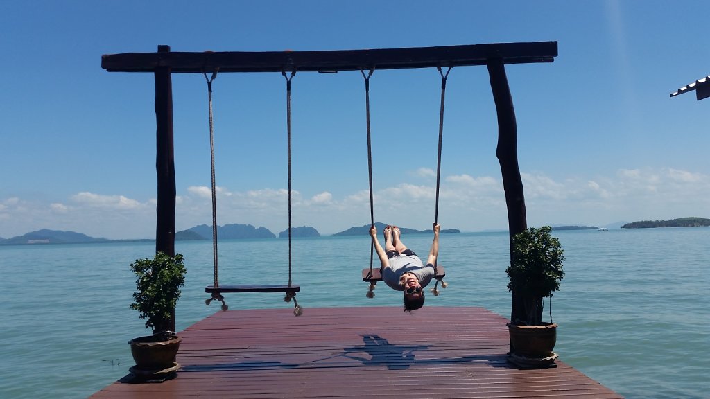 Schaukeln in Koh Lanta Old Tow